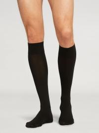 Wolford Apparel & Accessories > Clothing > Knæstrømper Cotton Velvet Knee-Socks