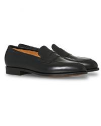 Edward Green Piccadilly Penny Loafer Black Calf