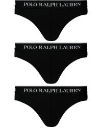 Polo Ralph Lauren 3-Pack Low Rise Brief Black