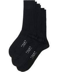 3-Pack Lhasa Cashmere Socks Black
