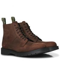 Loake Shoemakers Niro Heat Sealed Laced Boot Brown Nubuck