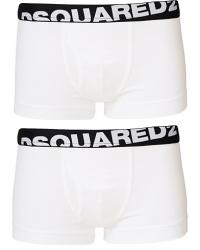 Dsquared2 2-Pack Cotton Stretch Trunk White