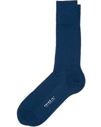 Falke No. 7 Finest Merino Ribbed Socks Royal Blue