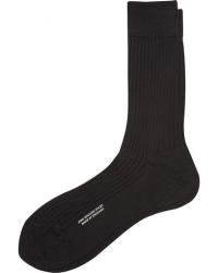 Pantherella Vale Cotton Socks Black