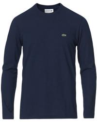 Lacoste Long Sleeve Crew Neck T-Shirt Navy