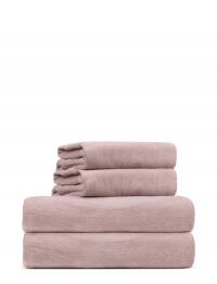 Organic Towel 95X140Cm Pink Rosemunde