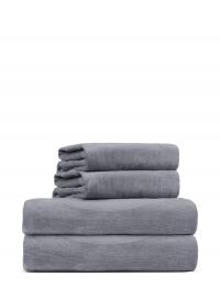 Towel 95X140Cm Rosemunde *Betinget Tilbud Grey