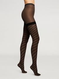Wolford Apparel & Accessories > Clothing > Strømpebukser Logo Band Tights