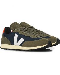 Veja Rio Branco Running Sneaker Nautico White Orange Fluo
