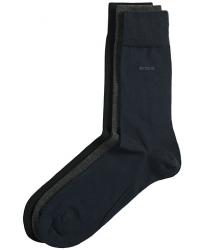 3-Pack RS Uni Socks Navy/Black/Grey