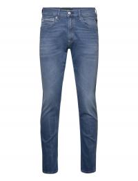 Grover Trousers Straight Recycled 360 Blue Replay