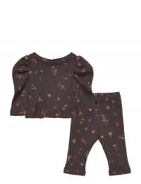 Baby Waffle Two-Piece Outfit Set GAP Brown