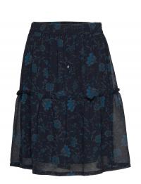 Recycle Polyester Skirt Blue Rosemunde