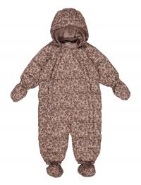 Puffer Baby Suit Edem Patterned Wheat