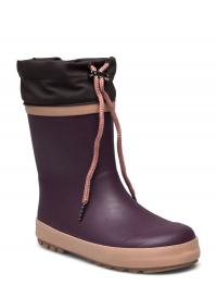 Thermo Rubber Boot Solid Purple Wheat