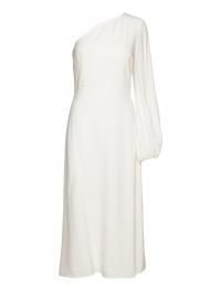 Dania 1-Shoulder Dress Long Midi Length IVY OAK White