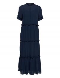 Marie Silje Dress Blue Bruuns Bazaar