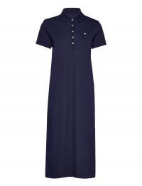 Pique Polo Dress Navy GANT