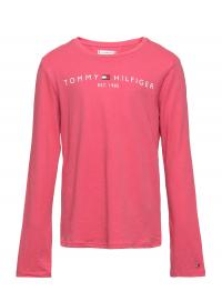 Essential Tee L/S Tommy Hilfiger *Betinget Tilbud Pink