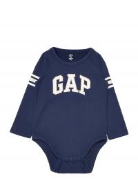 Baby Gap Logo Bodysuit Blue GAP