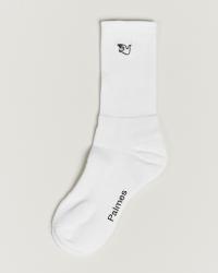 Palmes Mid Socks 2-pack White
