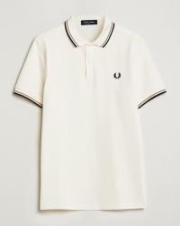 Fred Perry Twin Tipped Polo Shirt Ecru
