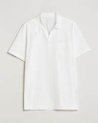 SEASE Short Sleeve Jersey Polo White