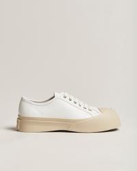 Marni Pablo Leather Sneakers Lily White