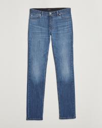 Brioni Slim Fit Denim Pants Blue Wash