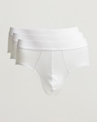 Bread & Boxers 3-Pack Brief White 3