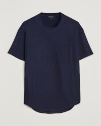 Giorgio Armani Cotton/Cashmere T-Shirt Navy