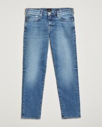 PS Paul Smith Taped Fit Organic Cotton Jeans Mid Blue
