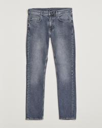 J.Lindeberg Cedar Greyish Organic Cotton Jeans Granite Grey