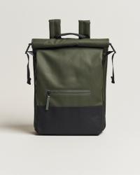 RAINS Trail Rolltop Backpack Green