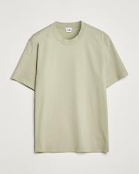 NN07 Adam Pima Crew Neck T-Shirt Pale Green