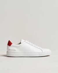 Common Projects Retro Low Suede Sneaker White/Red