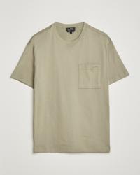 A.P.C. Short Sleeve Pocket T-Shirt Light Olive