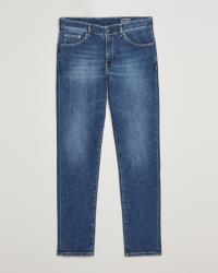 PT01 Slim Fit Stretch Jeans Medium Blue Wash