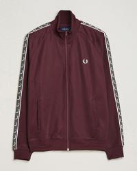 Fred Perry Taped Track Jacket Oxblood