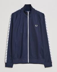 Fred Perry Taped Track Jacket Carbon blue