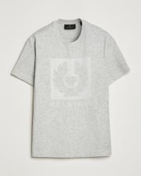 Belstaff Turret Terry Logo T-Shirt Old Silver Heather