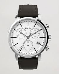 Timex Midtown Chronograph 40mm White Dial