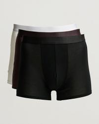 CDLP 3-Pack Boxer Brief Black/White/Brown