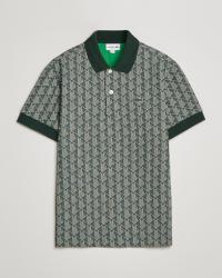 Lacoste Classic Fit Monogram Polo Green/Wood Shaving