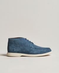 Canali Chukka Boots Light blue Suede