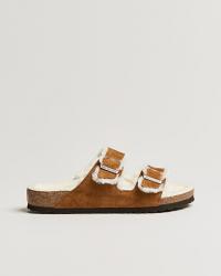 BIRKENSTOCK Arizona Classic Footbed Shearling Mink Suede
