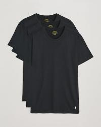 Polo Ralph Lauren 3-Pack Crew Neck T-Shirt Black