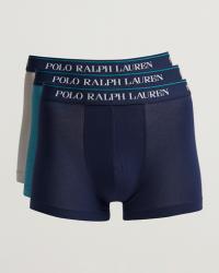 Polo Ralph Lauren 3-Pack Trunk Grey/Peacock/Navy