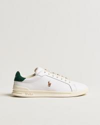 Polo Ralph Lauren Heritage Court II Leather Sneaker White/College Gree