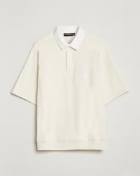 J.Lindeberg Roman Short Sleeve Rugby Jersey Polo Turtledove